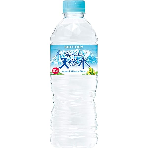 Amazon.co.jp: サントリー 奥大山 天然水 550mlペットボトル×24